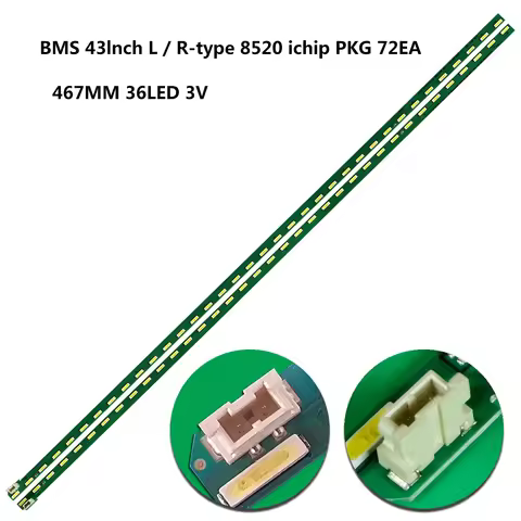 2 10 20 50pcs LED Backlight strip MAK63207801A MAK63207801 for 43LF590V 43LF541T 43LF5410 43LH560V H