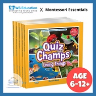 WS E - Quiz Champs Series (Full Set 1) (5 Books) Children Science Book Age 6-12