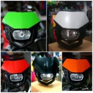 Headlamp reflector polysport polysport klx 150 crf 150 L headlight cover klx BF Dtracker universal