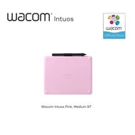 Wacom Intuos M Bluetooth Black/Berry/Pistachio (CTL-6100WL) แท็บเล็ตสำหรับวาดภาพกราฟฟิก เม้าส์ปากกา 