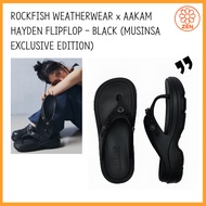Rockfish Weatherwear & Aakam Hayden Flipflop - Black