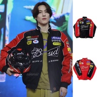 F1 Racing Jacket Embroidery Logo Couple Bomber Jaket Men Motorcycle Riding Windbreaker Jeket