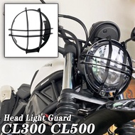 สำหรับ Honda CL300 CL250 CL500 CL 300 500 CL 250 2023ใหม่ไฟหน้ารถจักรยานยนต์หลอดไฟหน้าฝาครอบป้องกันอ