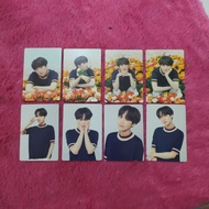 Mpc MINI PHOTOCARD LYS LOVE YOURSELF JAPAN JP PC YOONGI SUGA BTS FLOWER FLOWER FULLSET