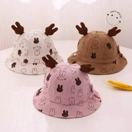 Hats For Children Aged 6 To 2 Years There Is A Head Circumference Of 46-48 Cm. Girls' Wide-Brimmed H