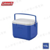 【露營趣】新店桃園 Coleman CM-27859 15L Excursion 海洋藍冰箱 手提冰桶 露營冰桶