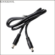 KOOK DC5525 Male to DC5521 Male Barrels Connector Cable for Camera Routers LED Power
