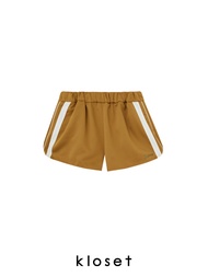 KLOSET Trim Shorts (RS22-P009) กางเกงขาสั้นสีพื้น
