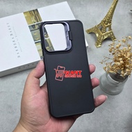 Oppo Reno 14 5G Case Oppo Reno 14 Pro Oppo Reno 14F Softcase Macaron Black Stand Ring Camera Case Op