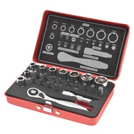 ชุดเครื่องมือช่าง เบอร์มิลลิเมตร 1/4DR 24 ชิ้น Mini Tool Set mm 24 Pcs