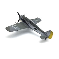ของเล่นโมเดลเครื่องบินของตกแต่งโต๊ะสำหรับวันหยุดของเล่น1:72 Fw190ชุดการก่อสร้างเครื่องบิน