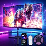 Envisual TV LED Backlights With Camera,RGBIC WiFi TV Backlights Ambient Light For 20-85 inch TV and 