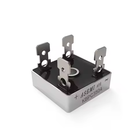 KBPC3504 Bridge Rectifier 35A 400V Single Phase Bridge Rectifier Diode Module for Power Supply DIY I