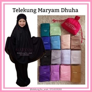 Telekung Simple Budak Plain