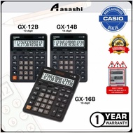 Casio GX-12B 12 Digits / GX-14B 14 Digit / GX-16B 16 Digits Extra Large Display Calculator 2 Way pow