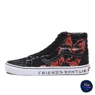 [ของแท้ ส่งไว จากไทย] VANS SK8-HI REISSUE - STRANGER THINGS BLACK/RED 8us/40.5eur/26cm