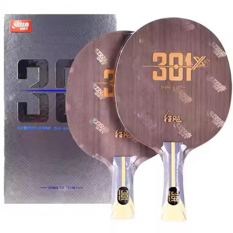 DHS Hurricane 301X H301-X Table Tennis Blade 5 Wood 2AC Professional Offensive Ping Pong Blade Thick