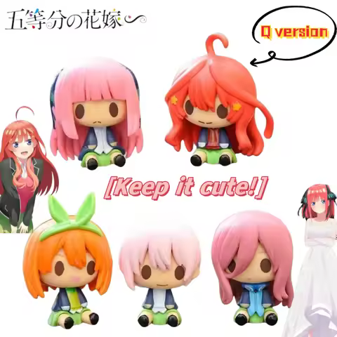 5toubun no hanayome Nakano Ichika Nino Miku Yotsuba Itsuki cartoon cute hand puppet creative anime s