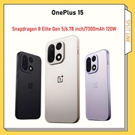 OnePlus 15 Snapdragon 8 Elite Gen 5 6.78 inch AMOLED 7300mAh 120W Fast Charging