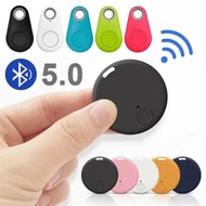 Mini GPS Locator AntiLost Alarm Wallet Keychain Smart Tag Bluetooth-Compatible Tracer Keychain Dog P