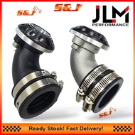 Racing intake pipe univasal 28/30mm joint two WAY UFO PLATE