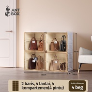 ANTBOX Bag Cabinet Visualization Folding Installation Free Magnetic Suction Door Integration Framewo