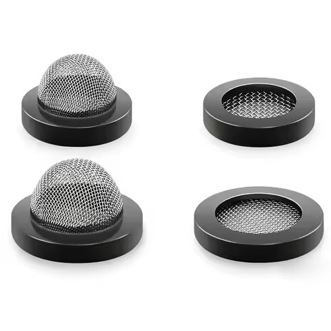 10Pcs 1/2" 3/4" O-Ring Seal Hose Gasket Rubber Washer with Stainless Steel Net for Faucet Filter Was