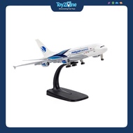 [HCM]Mô hình máy bay Malaysia Airlines Airbus A380 20cm Everfly