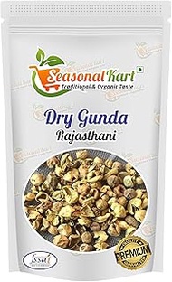 SEASONALKART Seasonal Kart Dry Gunda |Dried Lasoda 200 Gms Homemade Dry Gundha 200.00 G (Pack Of 1)