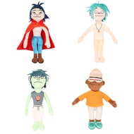 Cross-Border Hot Sale Gorillaz Straw Plush Virtual Band Street Fighter Merchandise Plush Doll Creati