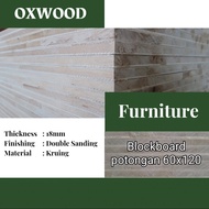 Blockboard potongan 60x120 tebal 15mm18mm