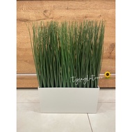 Tzjsaglot IKEA (Daigou) FEJKA Artificial Potted Plant With Flowerpot, Indoor/Outdoor Use Grass
