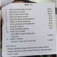 RANSUM MTP1⁴ MAKANAN TAMBAHAN AWET KENYANG SURVIVAL OUTDOOR HIKING - Cam Store55