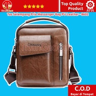 TERJAMIN TAS SELEMPANG PRIA MESSENGER BAG PU LEATHER - 8602