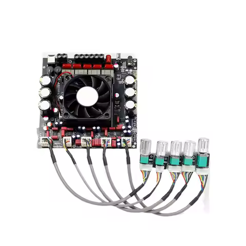 【IN Stock】Audio AS21HPA HIFI Class 300W X 2+600W Stereo TPA3116 Bluetooth Digital Amplifier Board Mo