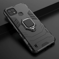 REALME C11 2021 / C20 / C21 / C21Y CASE ROBOT ARMOR IRING STANDING CASE