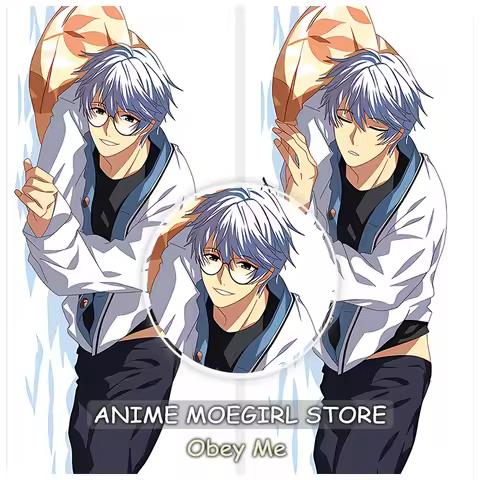 Dakimakura Obey Me Hugging Body Pillow Case Anime Otaku Decoration Bed Pillow Cushion Cover Sleeping