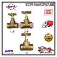 City Brass stopcock / stopcock / water stopcock / stopcock tembaga / brass