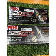RK TAKASAGO CHAIN ZXW XW-RING CHAIN FOR 520-120L & 525-120L