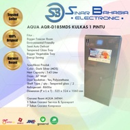 AQUA AQR-D185MDS KULKAS 1 PINTU (NEW) (KHUSUS BANDUNG)