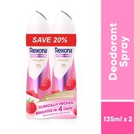 REXONA Vitamin Bright Berry Spray Deo 2x135ml