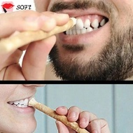 SOFTNESS NaturalToothbrush, Soft Bristles Traditional Miswak Toothbrush, Eco Friendly No Toothpaste 