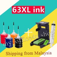 HP 63 ink HP 63XL ink HP63 ink HP63XL refillable ink compatible for HP  2136  2130 5200 4520 1112  2