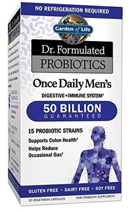 Garden of Life Dr. Formulated Probiotics, Once Daily Men s, 30 Count