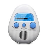 [Ready Stock] Portable Grade Waterproof Radio Bathroom Drop-Shaped Lanyard AM/FM Radio 5/9