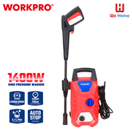 WORKPRO เครื่องฉีดน้ำแรงดันสูง (110 Bar) 1400วัตต์ รุ่น WP423010 WORKPRO