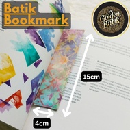 Batik Bookmark for souvenir , reward , free gift , corporate gift , door gift