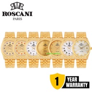 Roscani Carson GOLD SAPPHIRE MEN WATCH BG-497