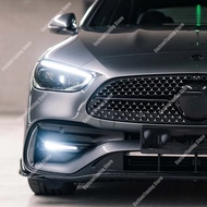 For Mercedes S206 B Style Front Inserts with LED Locating Light C200d C220d C300 C43 Estate 2021-202
