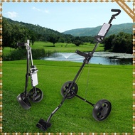 [WhstrongMY] Golf Cart with 2 Wheel Foldable Cart Easy to Carry Golf Trolley Golf Walking Pull Cart 
